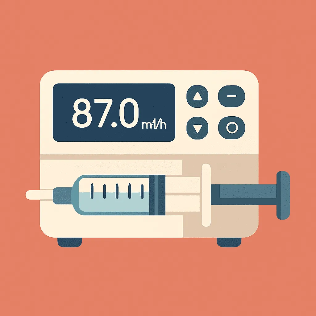 آیکون پمپ انفوزیون برای بخش محاسبات دارویی